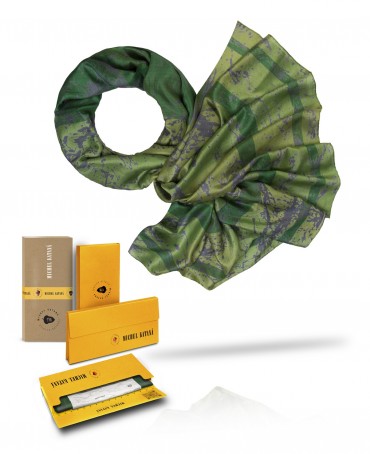 Палантин Женский SN40-ART.DES.COUPS/CITRON